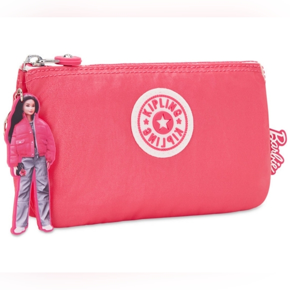 Kipling Barbie Creativity Small Nylon Zippered Pouch - Picture 4 of 6